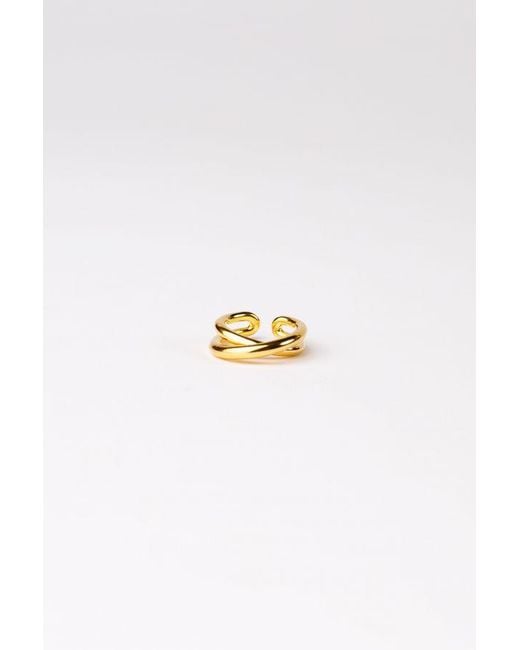 Charlotte Chesnais Multicolor Bague Initial Jewelry