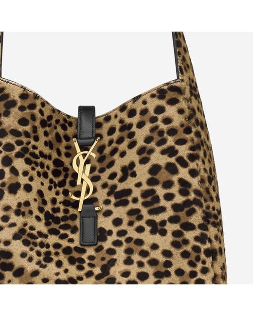 Saint Laurent Metallic 5 À 7 Bea Pony Leather Calfskin Shoulder Bags