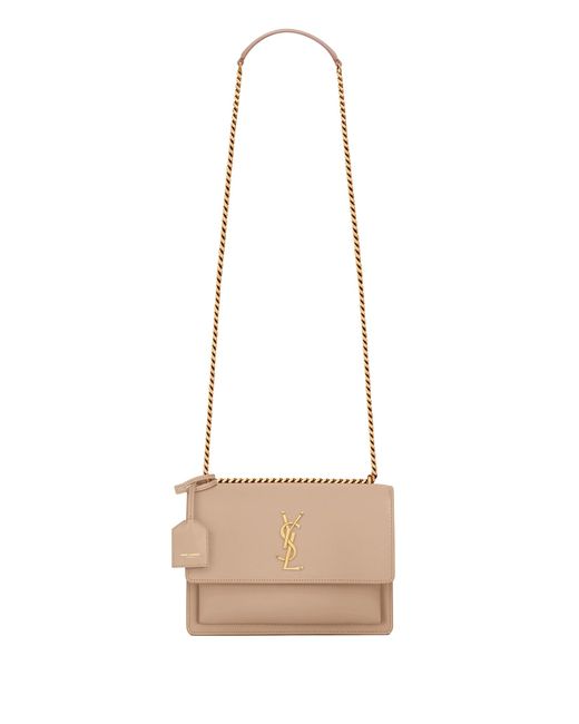 Saint Laurent Shoulder Bag in White Lyst UK