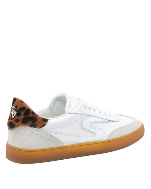 Stuart Weitzman White Sw Runaround Sneakers
