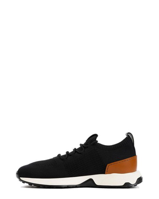Tod's Black Mesh Running Lace-up Sneakers for men