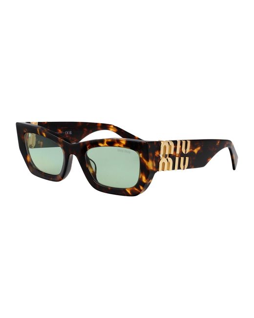 Miu Miu Green Sunglasses