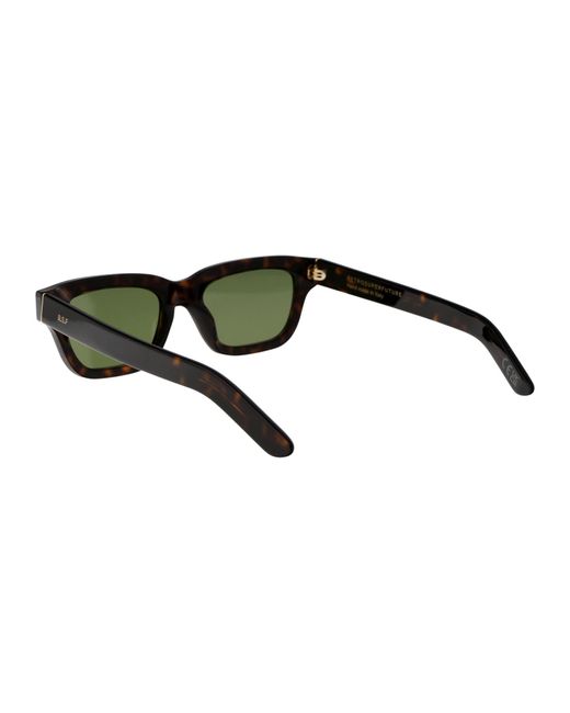 Retrosuperfuture Green Milano Sunglasses