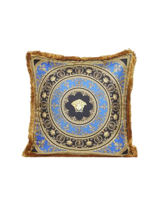 Versace Cushion in Blue Lyst