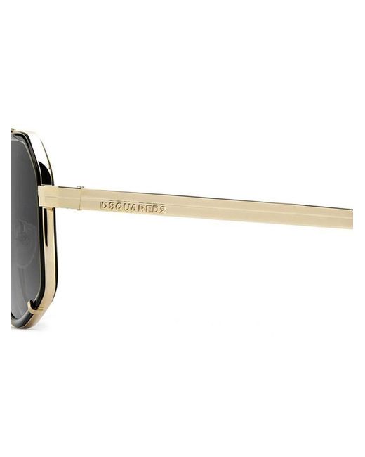 DSquared² Black Sunglasses Metal Eyewear for men