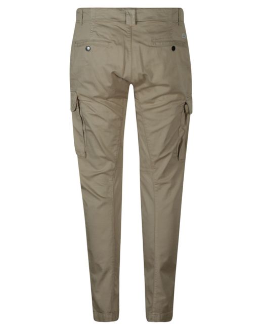C P Company Natural Lens-detail Cargo Pants for men