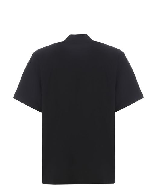 RICHMOND Black Shirt Criki Made Of Cotton for men