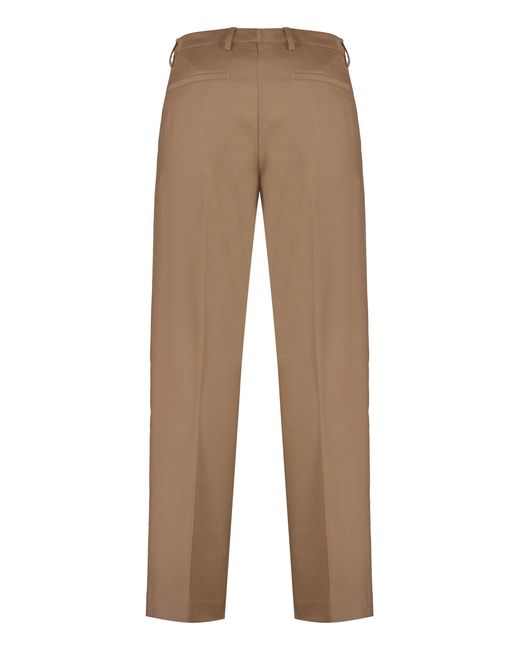 Dondup Natural Trousers Louis Virgin Wool Cotton Chinos for men
