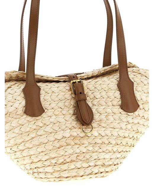 Dolce & Gabbana Natural Capri Shoulder Bag