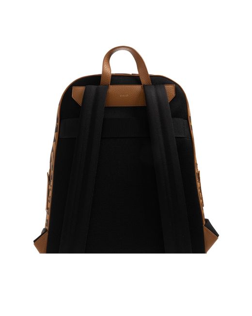 Bally Brown Backpack With Logo for men