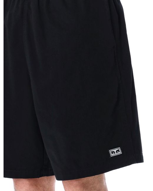 Obey Black Short Chino for men