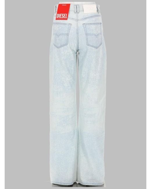 DIESEL White Jeans 1971 D-Sent Regular Fit Cotton