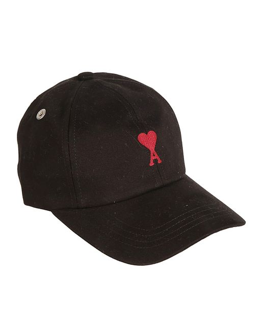 AMI Black Adc Embroidery Cap for men