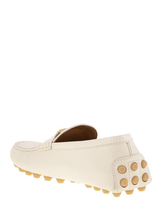 Tod's Natural Bubble T Timeless Leather