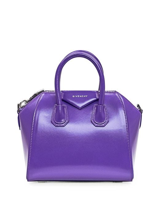 ハンドバッグ Givenchy Handbags Purple Givenchy Antigona Mini Bag in Purple | Lyst