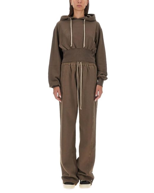 Rick Owens Brown Tatlin Sweatshirt