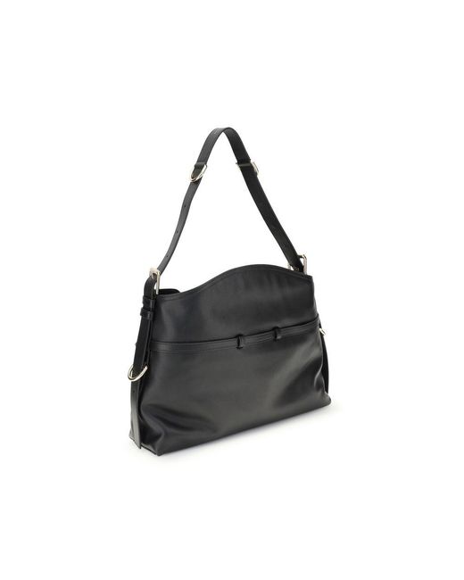 Givenchy Black Voyou Shoulder Bag Medium