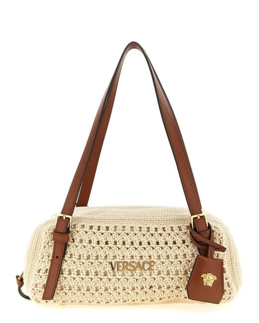 Versace Metallic Tag' Shoulder Bag