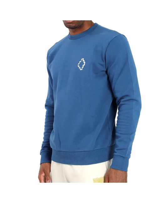 Marcelo Burlon Blue Marcelo Burlon Sweatshirt for men