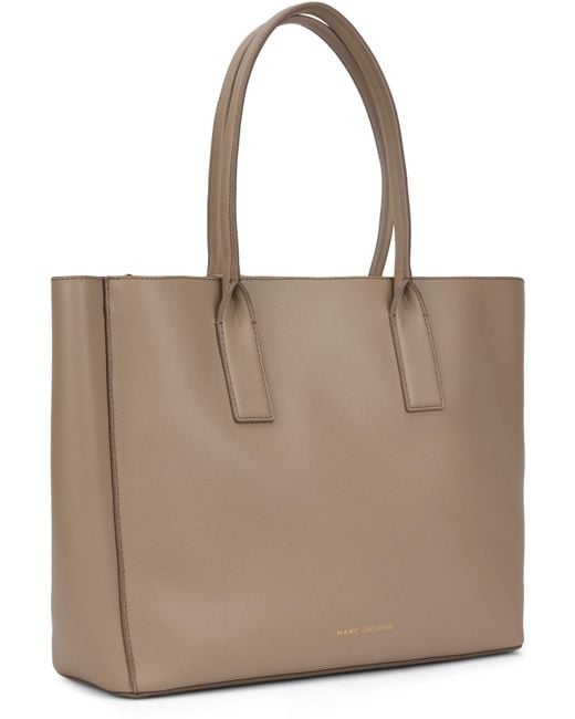 Marc Jacobs Natural Tote Bag Pop J Work Cow Hide