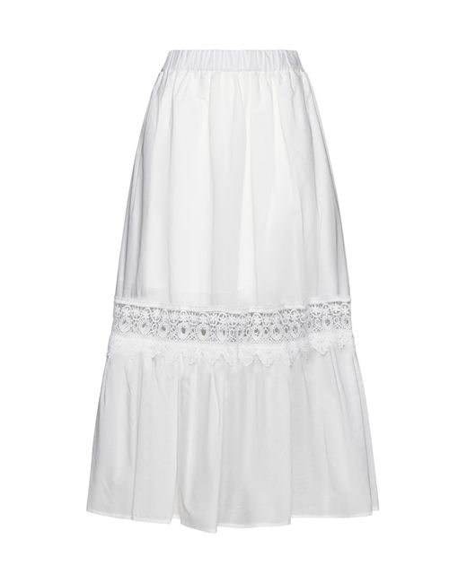 Kaos White Skirt