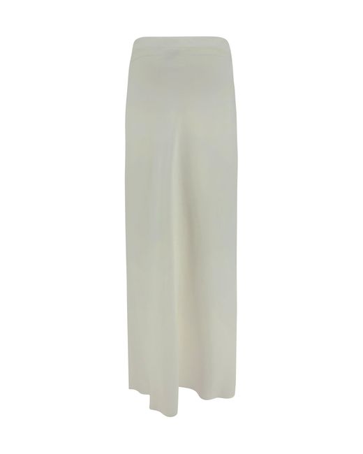Brunello Cucinelli White Skirts