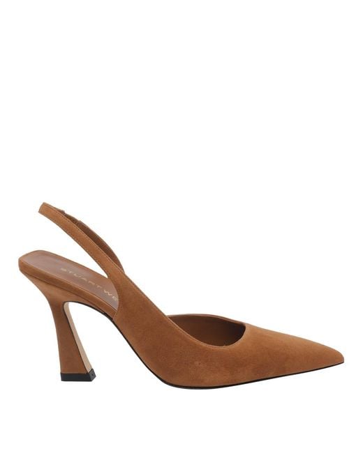Stuart Weitzman Brown Vinnie Pumps