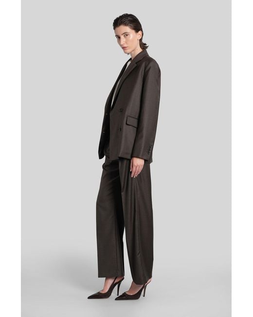 Loulou de Saison Black Sibiru Lds Pants