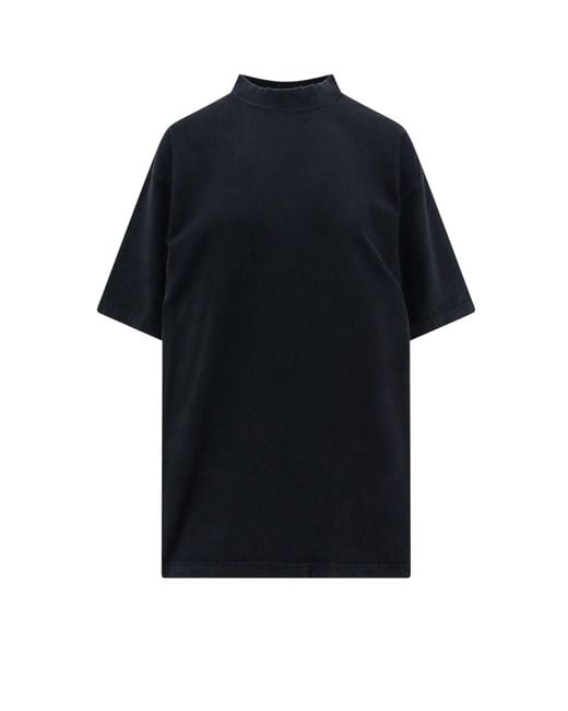 Balenciaga Black Hand-Drawn T-Shirt for men