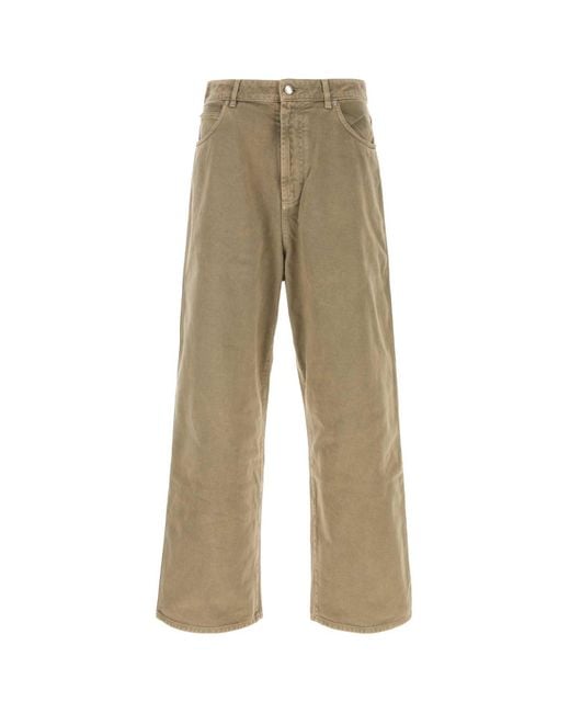 1989 STUDIO Natural Army Denim Chicago Jeans for men
