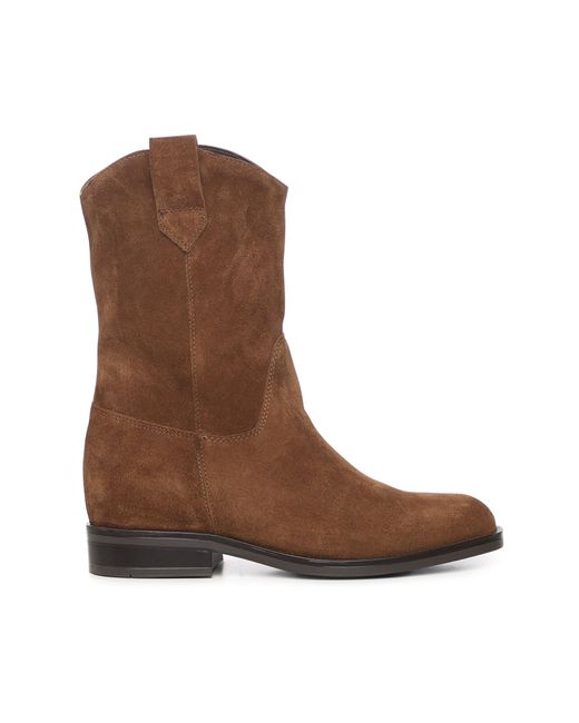 Carmens Brown Boots Suede