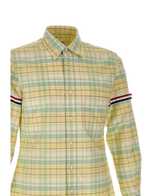 Thom Browne Yellow "classic" Cotton Shirt for men