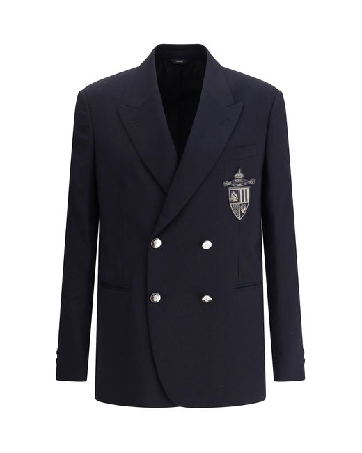Fendi Blue Blazers E Vests for men