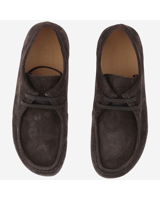 Tod's Brown Loafers Calfskin for men