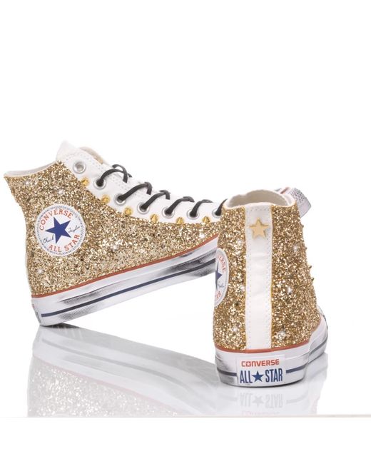 MIMANERA Multicolor Converse Glitter Customized