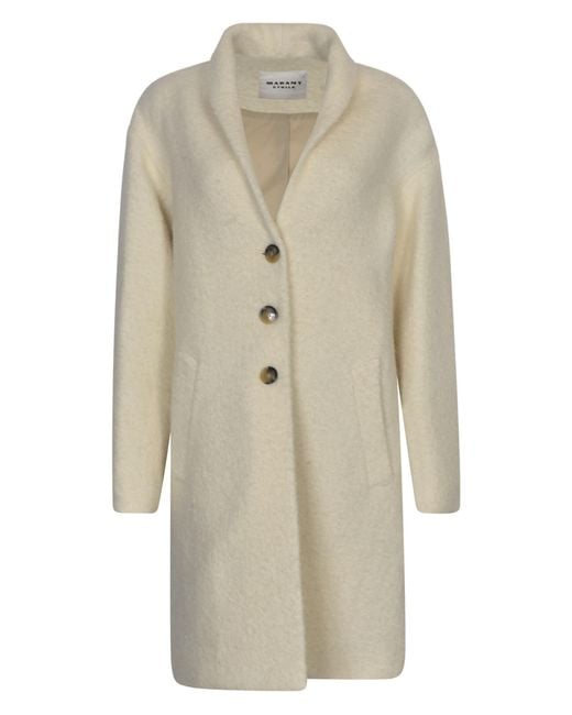 Isabel Marant White Sharon Coat