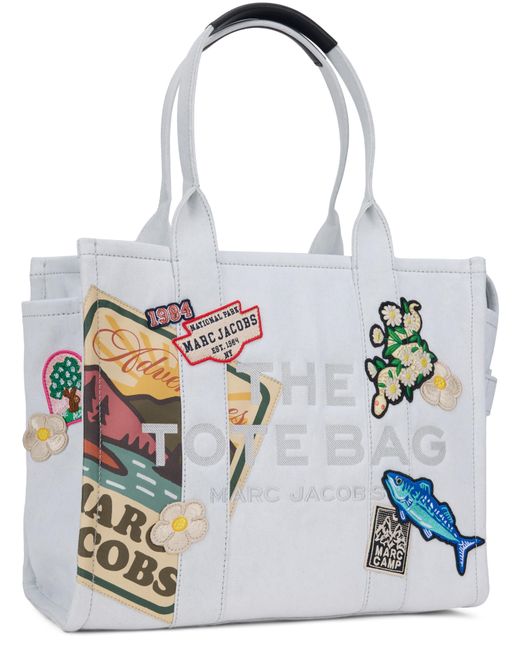 Marc Jacobs Blue Tote Bag Cotton