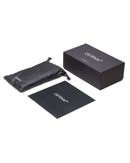 Off-White c/o Virgil Abloh Black Square Mystic Sunglasses Oeri14D 1007 52Mm Plastic (Acetate)