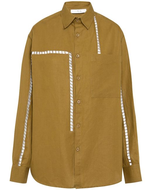 Tela Green Camicia Mindy