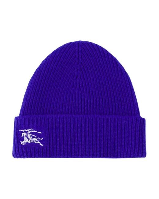 Burberry Purple Ekd Beanie