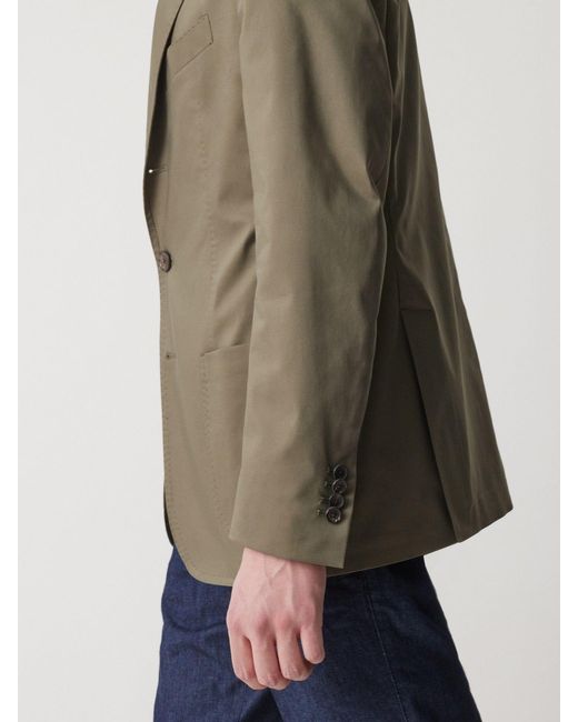 Doppiaa Green Aalfio Blazer for men