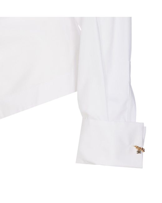 Elisabetta Franchi White Shirts
