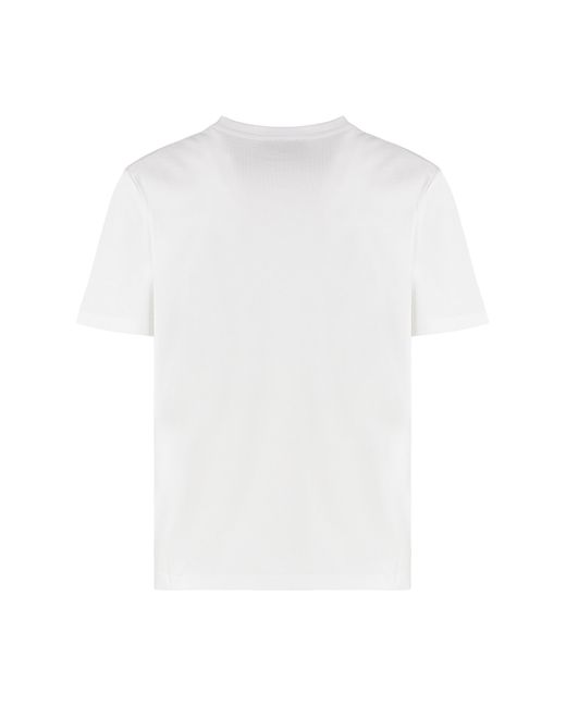 Tory Burch White Cotton Crew-Neck T-Shirt T-Shirts & Jerseys