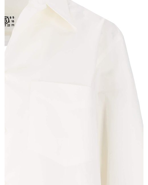 MM6 by Maison Martin Margiela White Shirts
