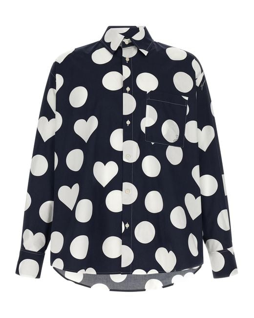 Jacquemus Blue Cotton Blouse for men