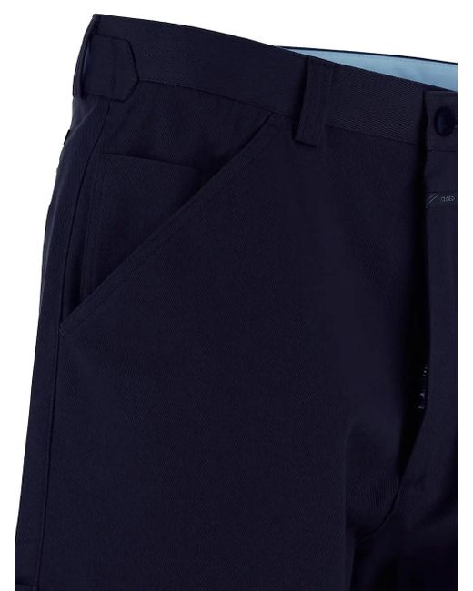 Closed Blue Dover Tapered Trousers for men