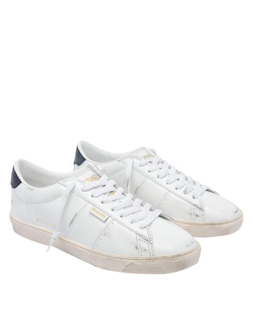 Golden Goose Deluxe Brand White Matchstar Sneakers for men