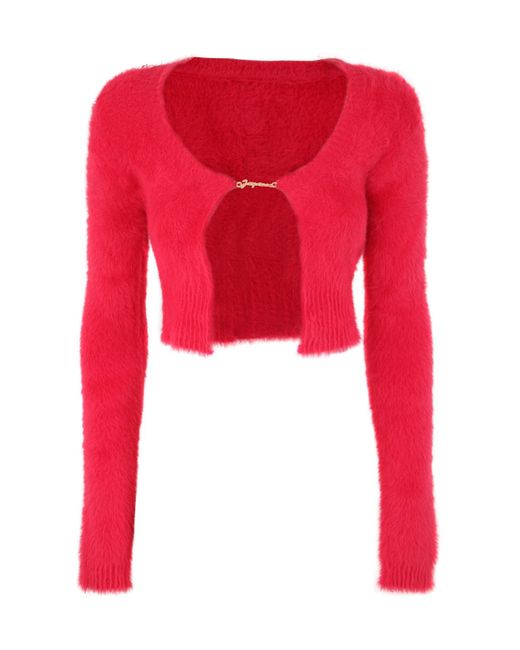 Jacquemus Red Knitwear Cardigan