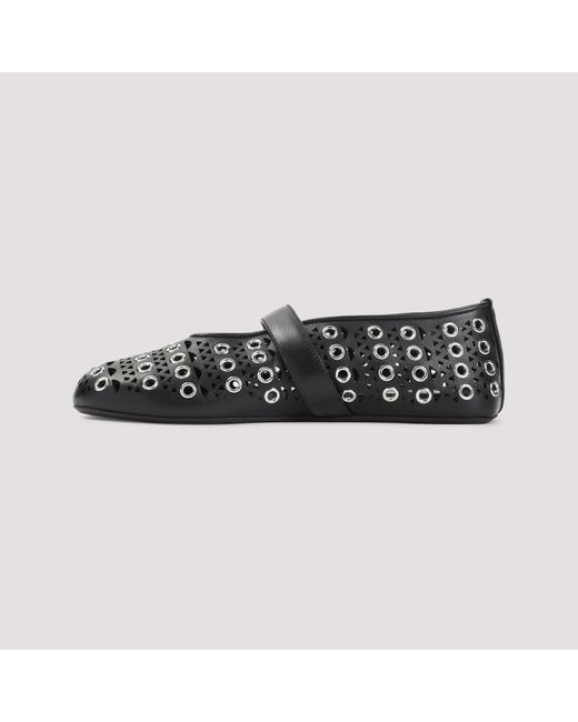 Alaïa Black Alaïa Ballet Flats Ballerinas
