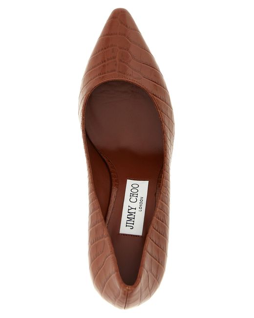 Jimmy Choo Brown Romy Pumps